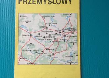 ( 3359 ) Górnośląski Okręg Przemysłowy Mapa Turystyczna