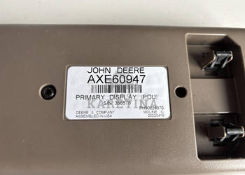 John Deere kombajn - wyświetlacz monitor Primary Display Unit AXE60947