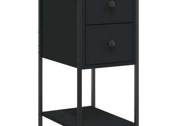 Szafki nocne 2 szt. czarne 32x42x70 cm WM-826094