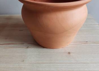 Donica doniczka terakota fi 24,5 cm Nowa
