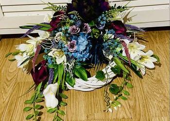Dekoracja PREMIUM nagrobna piękna handmade