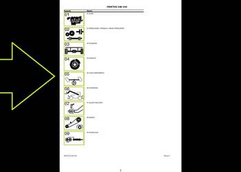 CLAAS/RENAULT FRUCTUS 140-110 katalog części po Polsku