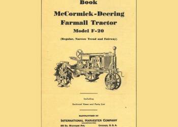 Mccormick Farmall F14, F12, F20 instrukcja obsługi, katalog