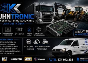 DIAGNOSTYKA ECU • OFF DPF / SCR Ciężarowe • Agro • Budowlane