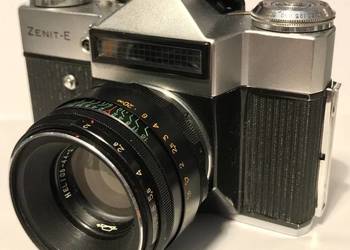 ZENIT E Aparat fotograficzny HELIOS 44 obiektyw VINTAGE