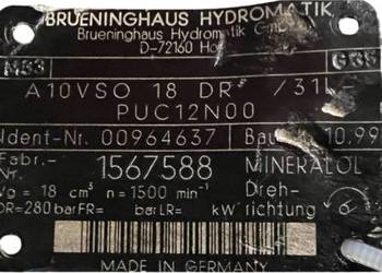 Brueninghaus A10VSO 18 DR / 31L-PUC12N00 (00964637) pompa hydrauliczna
