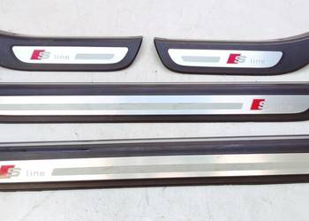 LISTWA LISTWY PROGOWE S LINE KOMPLET Q5 8R 8R0853373C 374C 375C 376C LISTWA LISTWY PROGOWE S LINE KOMPLET Q5 8R 8R0853373C 374C 375C 376C