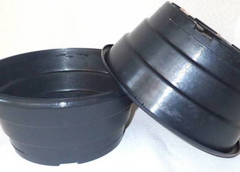 Miski na chryzantemy 21 cm Misy  antracyt CH22,5/21DZ