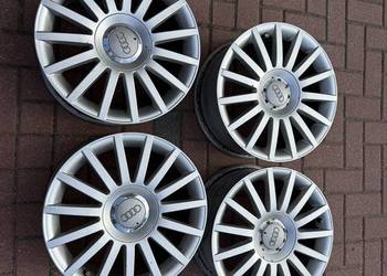 Alufelgi 16" 5x112 z dekielkami Audi VW Skoda Seat Cena za 4szt !!