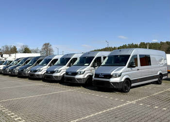 Man TGE 3.180 Automat 7-OSÓB Brygadówka EXTRA LONG L5H3 Nowy 2024 Crafter