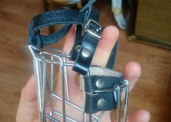 Kaganiec metalowy dla małego psa