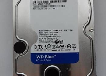 Dysk 2TB WD BLUE 3,5cala SATA jak nowy