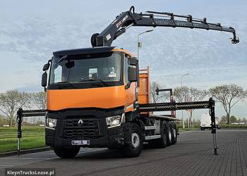 Renault C 430 HIAB 228 E5 platforma 8x4 2018