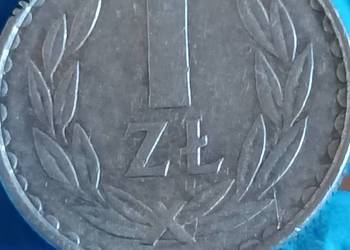Sprzedam 1 zl 1982 r Cienka data