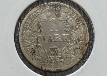 1 Marka Prusy 1874 r. - men. "A"