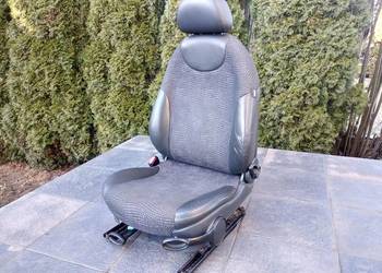 Mini Cooper R50 fotel lewy kierowcy półskora podgrzewany