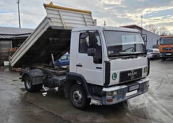 MAN LE 8.180C wywrotka 3-stronna, faktura Vat