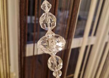 Zawieszka koraliki na łańcuszku do firan zasłon