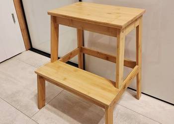 IKEA TENHULT Taboret bambus 43x40x50 cm