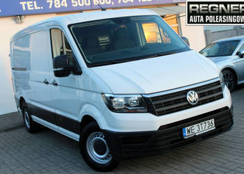 Volkswagen Crafter Niski FV23% SalonPL 3-os Fotel Pneumatyczny Parktronic