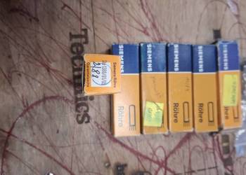 Zestaw 7 szt. Siemens STe1300 / 01/05 – lampy elektronowe, kolekcjoner