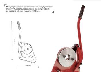 Zakuwarka do węży niskociśnieniowych - paliwowych oraz powietrza 20bar