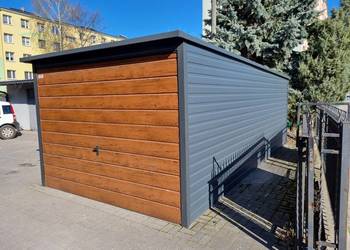 Garaż 3x5 brama uchylna do góry -producent