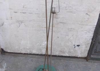 Stara lampa podłogowa pro. A. Gałecki PRL