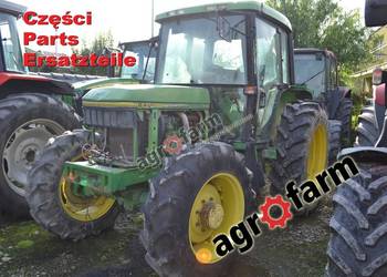 John Deere 6400 części, silnik, skrzynia biegów