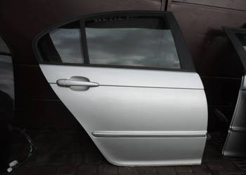 DRZWI PRAWY TYŁ BMW E46 SEDAN FL TTITAN SILBER 354/7
