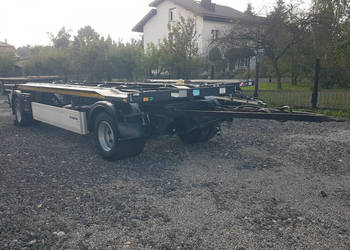 pod kontener Wielton WIELTON PS-2 PRZYCZEPA POD KONTENERY DO HAKOWCA 2 OSI…