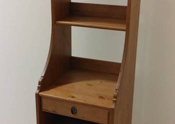 regal- IKEA LEKSVIK -drewno-komoda-regał IKEA Hemnes