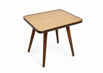 Stolik Kawowy Kwietnik Patyczak Vintage PRL Mid-Century Modern Lata 60