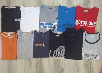 Komplet 11 bezrękawników M/L