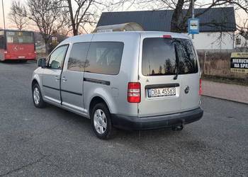 Wv caddy Maxi bogate wyposażenie.