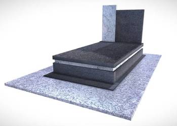 Nagrobki nowoczesne - realizacja, projekty w 3d-500zł