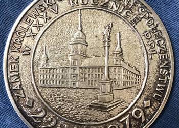 Medal odbudowa Zamek Królewski w Warszawie