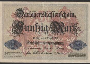 NIEMCY 50 MAREK 1914