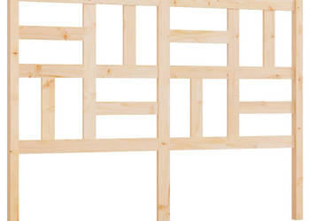 Wezgłowie łóżka 156x4x104 cm lite drewno sosnowe WM-818195