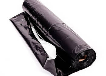 FOLIA KISZONKARSKA 6x33m czarno-biała pryzmowa