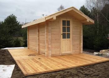 Sauna ogrodowa, domek , zadaszenie przyczepy