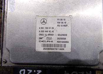ZESTAW STEROWNIK KOMPUTER SILNIKA MERCEDES W204 2.2 D A6511500126