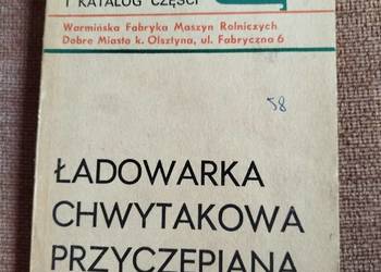 Katalog części i instrukcja obsługi ładowarka chwytakowa przyczepiany Cyklo