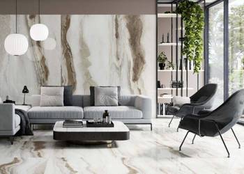 Gres Nebula Almond polerowany 120x60x1 cm