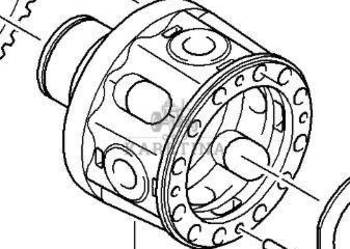 CLAAS Jaguar 970 Obudowa Mechanizmu Różnicowego Skrzyni Biegów 0007702371 …