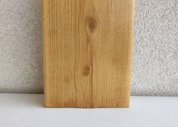 Podstawa dębowa o wymiarach 275 x 175 x 40 mm