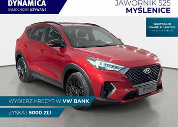 Hyundai Tucson VAT 23% N-line 1.6T-GDI 177KM DCT 2020 r., salon PL I właśc…