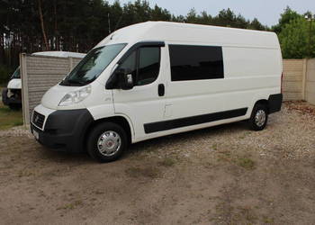 Ducato 2,3 Kamper !!! 7 osób Klima Tempomat Super stan Zarejestrowany F vat