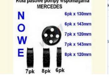 Koło pompy wspomagania Mercedes C w203,w204,E w211, Sprinter