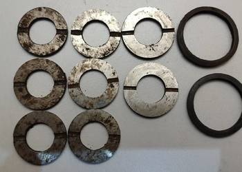 Podkładki zwrotnicy zestaw Fiat 126p